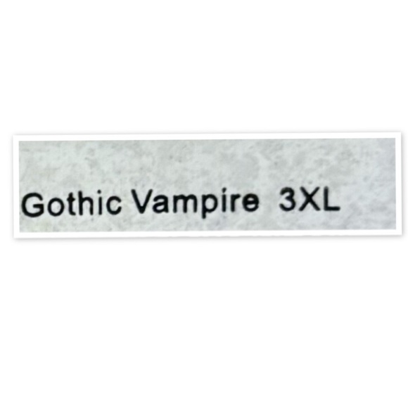 Incharacter Gothic Vampire Costume - Picture 4 of 5